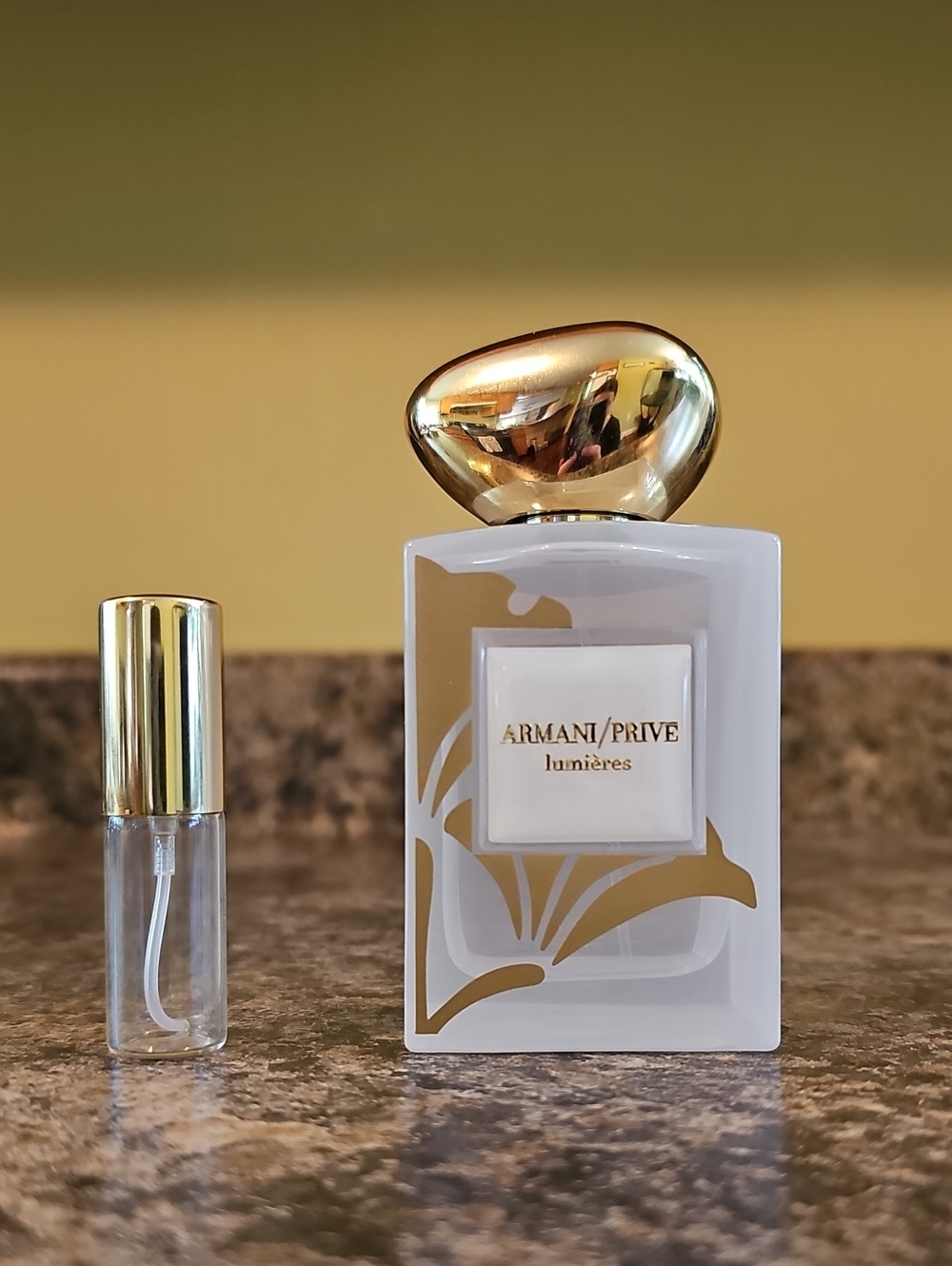 5 ML Sample LUMIERES Armani Prive EDP Perfume Travel Spray
